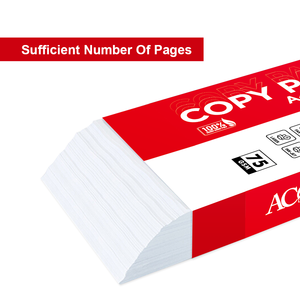ACO <span class=keywords><strong>A4</strong></span> Papier 500 Feuilles 210x297mm 70gsm 75gsm 80gsm Copie Lisse Impression Personnalisable Chine Usine - Product Image 3