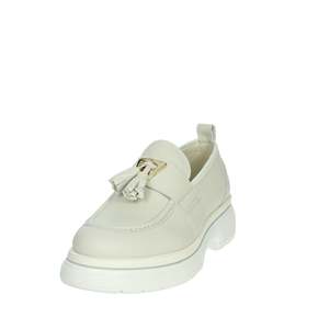 Mocasines de Mujer K-10702, Zapatos de Plataforma Blancos de Cuero - Product Image 6