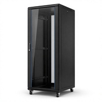 Armoire de serveur Starlink 37U 19 pouces 800*870*1770mm avec roulettes, armoire de centre de données réseau verrouillable