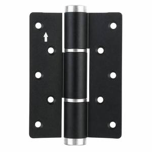 Bisagra de Cierre Suave Hidráulica de Alta Resistencia de 5 Pulgadas, de Aleación de Aluminio de Ingeniería, Negro Mate, con Amortiguador Silencioso, para Puerta de Hotel - Product Image 1