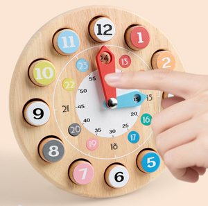 Orologio Digitale <span class=keywords><strong>in</strong></span> Legno 2026 per Bambini: <span class=keywords><strong>Gioco</strong></span> Educativo 2 <span class=keywords><strong>in</strong></span> 1 per il Riconoscimento del Tempo e l'Apprendimento della <span class=keywords><strong>Matematica</strong></span> - Product Image 6