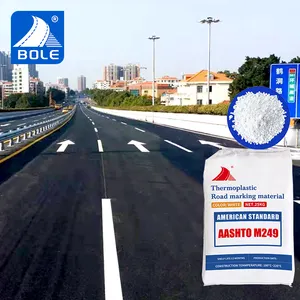White Thermoplastic Road Marking Paint Traffic Line Hot Melt Reflect Mark Powder Coating Material Pavement Paint