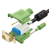 Hete Aanbieding OEM 15-pins Twisted Pair Coaxiale Verguld PVC VGA Kabel Hoge Definitie Monitorsnoer voor Desktop Laptop PC LCD TV HDTV