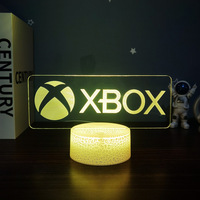 Lampe figurine de jeu visuelle 3D neuve en vente directe d'usine, lampe d'ambiance de jeu, veilleuse 3D, lampe de décoration de manette de jeu