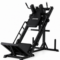 Zoshine Machine combinée presse à jambes latérale et hack squat, équipement de fitness pour la maison, station d'entraînement de force pour le bas du corps
