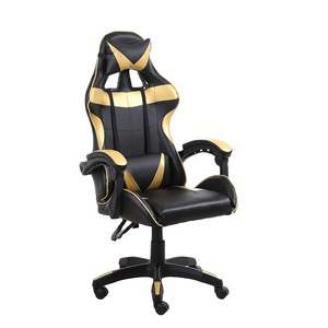 Chaises de Gaming toutes en métal noir et jaune, siège de <span class=keywords><strong>bureau</strong></span> et de Gaming, bon marché, vente en gros - Product Image 2