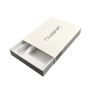 Boîte à tiroir coulissante de luxe en papier rigide de haute qualité avec logo et taille personnalisés, emballage de boîte à tiroir pour cadeau - Product Image 1