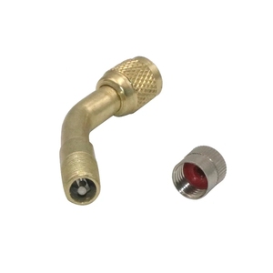 RIDERACE Vélo Air Pneu <span class=keywords><strong>Valve</strong></span> Extender 45/90/135 Degrés Angle Vélo En Laiton <span class=keywords><strong>Valve</strong></span> Adaptateur Pneu Gonflable Tube Extension Adapte - Product Image 3