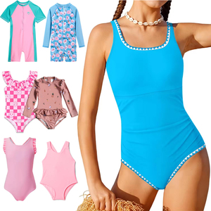 ชุดว่ายน้ำเด็กผู้หญิงสำหรับฤดูร้อน ชุดว่ายน้ำวันพีซสำหรับเด็กเล็ก ชุดว่ายน้ำเด็กผู้หญิงสำหรับชายหาด ชุดว่ายน้ำเด็กแบบ Tankini - Product Image 1