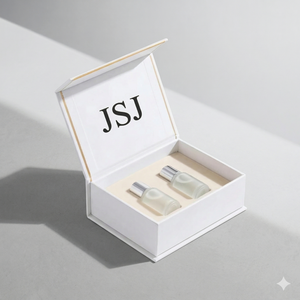 Caja de Perfume de Cartón Blanco Premium con Diseño de Ventana, Estuche de Embalaje de Fragancia de Lujo Personalizado para Regalo de San Valentín - Product Image 3