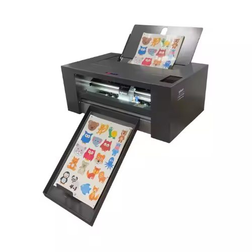 LC-350 Pro Max Advertising Use Label Sticker Cutter Two Tools Creasing and Cutting Two in One Vinyl Cutter for Printing House