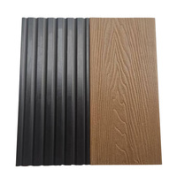 Plancher de terrasse en WPC moderne pour l'extérieur, co-extrusion, terrasse coulissante pour piscine, revêtement de sol en bois composite WPC, imperméable, prix bas, Chine, terrasse en WPC