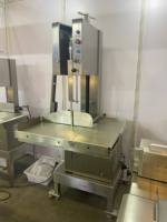 Machine à découper la viande commerciale automatique, nouvelle scie à os à découpe à froid, scie à ruban pour boucher, équipement de découpe de viande