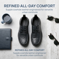 Chaussures en cuir décontractées et professionnelles pour hommes, légères, à lacets, en cuir véritable grain litchi noir, avec logo personnalisé OEM, vente en gros