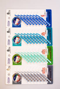 Cure-dents interdentaires en nylon en forme de L nouvellement conçus 8 pièces Mini brosse à dents <span class=keywords><strong>Tepe</strong></span> brosses interdentaires brosse interdentaire dentaire - Product Image 2