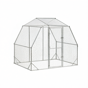 Cage à volailles en acier galvanisé de grande taille pour l'élevage avicole - Product Image 1