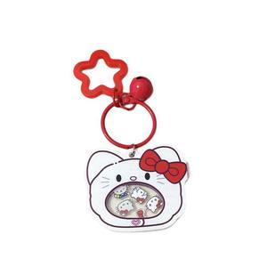 Vente directe d'usine de porte-clés en acrylique chaton mignon, léger, populaire, porte-clés pour sac à dos, accessoire de suspension quotidien - Product Image 6