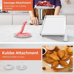 Manual industrial comercial eléctrico picadora de carne congelada 32 picadora picadoras máquina rebanadora - Product Image 4