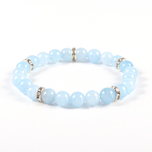 Wholesale Fashionable Jewelry <strong>String</strong> Beads <strong>Bracelet</strong> 8mm Natural Stone Beaded <strong>Bracelet</strong> Colored Stone <strong>Bracelet</strong> - Product Image 5