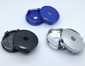 Moyeux de <span class=keywords><strong>roue</strong></span> noirs universels 60mm Capuchon de moyeu central pour autocollants de logo 56mm Auto No Logo Badge Premium Wheel Cover - Product Image 3