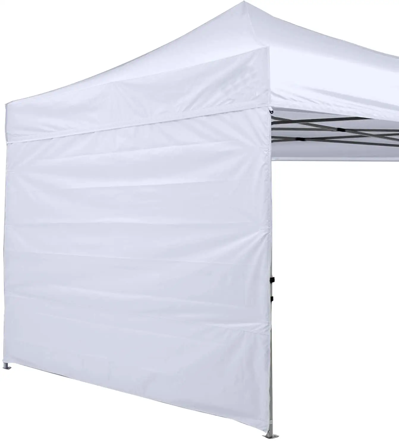 Dachzelt Instant Canopy SunWall 10x10 FT, nur 1 Pack Seitenwand, weißes Camping zelt