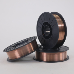 Fil de soudage solide en acier au carbone revêtu de cuivre For Stone pour AWS A5.18 ER70S-6, pour protection au CO2/gaz mixte SG2 - Product Image 2