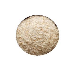 Poudre de <span class=keywords><strong>fibre</strong></span> de psyllium sauvage biologique 1400mg Supplément prébiotique naturel 90% Bouteille végétalienne crue de qualité alimentaire - Product Image 1
