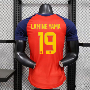 Nueva Camiseta de Fútbol de España 2026, Versión Aficionado, Camiseta de <span class=keywords><strong>Rodrigo</strong></span>, Camiseta de Pedri, Versión Jugador Laminada, Personalización Williams - Product Image 5