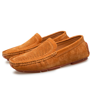 Grande taille 38-<span class=keywords><strong>47</strong></span> <span class=keywords><strong>chaussures</strong></span> de conduite pour adultes en cuir véritable <span class=keywords><strong>chaussures</strong></span> de <span class=keywords><strong>bateau</strong></span> en cuir de porc respirant pour hommes - Product Image 6