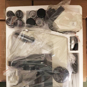 <span class=keywords><strong>Microscope</strong></span> binoculaire de <span class=keywords><strong>microscope</strong></span> de laboratoire médical tête d'observation rotative de 360 degrés - Product Image 2