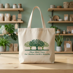 Custom Logo Cotton <b>Canvas</b> Tote Folder <b>Bag</b> Premium Eco-Friendly Zipper <b>Drawstring</b> Shopping <b>Bag</b> Reusable Travel Storage Carry Tote - Product Image 5