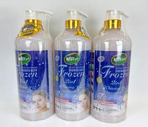 Frozen 2 en 1 gommage <span class=keywords><strong>Gel</strong></span> <span class=keywords><strong>douche</strong></span> lait de chèvre banane carotte nettoyage en profondeur Anti-âge hydratant Extra <span class=keywords><strong>gel</strong></span> <span class=keywords><strong>douche</strong></span> blanchissant 1000ml - Product Image 5