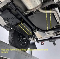 Suzuki Jimny JB74 65L Tangki Bahan Bakar Tambahan Baru Aksesoris 4x4 Ekspansi Bahan Bakar Jarak Jauh Paduan Al Mg Pengganti Langsung