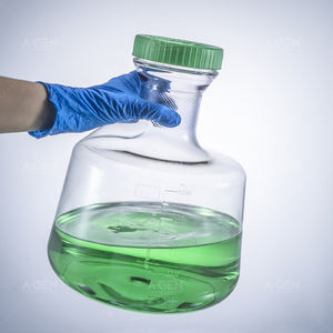 5L Triangle Shaker flacon bouchon respirant PC stérile en plastique flacon de Culture cellulaire stérile flacon pour Culture cellulaire à bon prix - Product Image 5