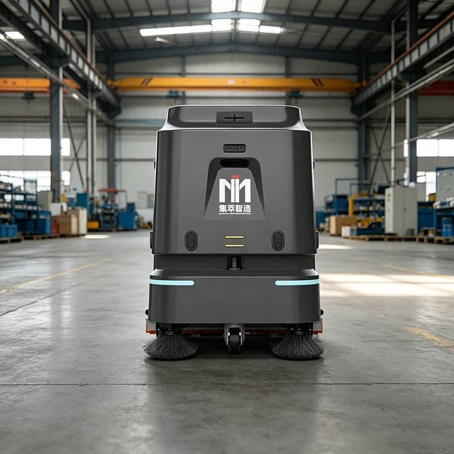 IIMT 4 in 1 Intelligent Commercial Self Cleaning Floor Robot for Workshop Automatic Cleaner Sweeping Mopping