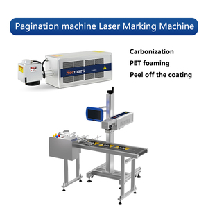 Machine de marquage laser CO2 efficace de 30 W, certifiée CE, offrant une intégration rapide en ligne et un codage en vol sur diverses surfaces non métalliques - Product Image 1