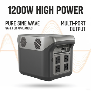 Haute efficacité 300W 500W 600W 1000W 2000W centrale solaire Portable Mobile pour Camping en plein air RV pêche voyage - Product Image 4