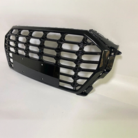 Nouvelle calandre de pare-chocs avant de style RSQ3 de haute qualité en ABS pour Audi Q3 SQ3 2020-2024 F3 avec installation facile, cadre noir