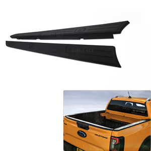 สำหรับ Ranger T9 <span class=keywords><strong>wildtrak</strong></span> <span class=keywords><strong>2022</strong></span> 2023 2024 ABS รางข้างเตียงสีดำ - Product Image 1