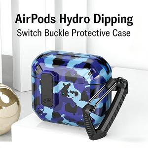 Étuis pour écouteurs antichoc avec impression camouflage pour Airpods Pro 2, housse pour écouteurs pour <span class=keywords><strong>AirPod</strong></span> 3 - Product Image 3