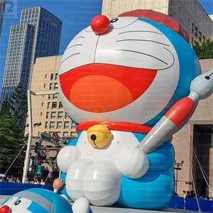 LED <strong>Giant</strong> Inflatable <strong>Doraemon</strong> Blue Cat Mascot Boosts Foot Traffic for Mall Promotion/Fan Event/Theme Park/Exhibition/Event/Stage - Product Image 2