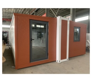 Casa Contenedor Modular Plegable Prefabricada Moderna y Económica de 20 y 40 pies, Expandible, para Venta en Australia, Origen China - Product Image 1