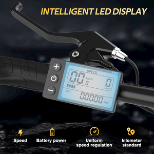 Bicicleta Eléctrica Plegable KOOLUX BK6S de Aleación de Aluminio, 36V 250W, Batería de Litio, 20 Pulgadas, 7 Velocidades, Neumáticos Anchos, Frenos de Disco - Product Image 2