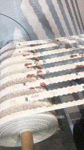 Nhà máy bán cuộn nhãn quay chết máy cắt cho hình dạng sóng nhãn giấy với đôi trạm - Product Image 6