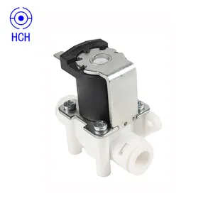 Normally Closed 0-0.003MPa DC24 Volt Solenoid Valve Electric 8mm Waste Water Drain Valve For Washing Machine