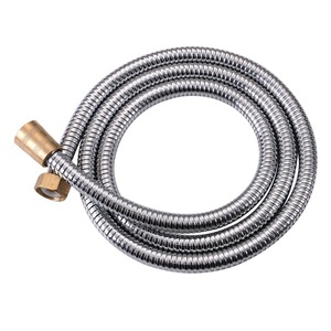 Tuyau de douche flexible en acier inoxydable 1/2 pouce pour raccordement de chauffe-eau de salle de bain - Product Image 2