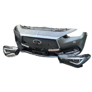 Pour <span class=keywords><strong>Infiniti</strong></span> QX50/QX60/<span class=keywords><strong>QX70</strong></span>/QX80 assemblage de pare-chocs de voiture avec radiateur phares Grille garde-boue capot capteur de Radar plastique article utilisé - Product Image 3