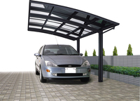 Kit Completo de Cochera con Certificación CB, Ideal para Instalación DIY en Casa o Villa y Refugio para Autos al Aire Libre