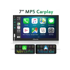 Bán sỉ apple màn hình cảm ứng đài phát thanh xe-Bộ Phát Đa Phương Tiện 2 Din Cho Xe Hơi, Máy Phát Nhạc MP5 Dàn Âm Thanh Nổi Đa Phương Tiện Màn Hình Apple Carplay 7 Inch