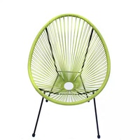 Chaises d'extérieur colorées personnalisées, 3 ensembles, chaises en rotin tressé pour balcon, ensemble de petite table à thé